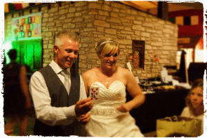 Twycross-Zoo-Wedding-Magician-John-Parkin-Entertains-Bride-and-Groom